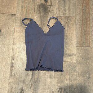 Free People Intimately Gray Top